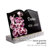Plaque funéraire magnifiques-orchidees 4 Plaquedeces.fr